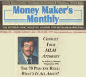  MONEY MAKER'S MONTHLY